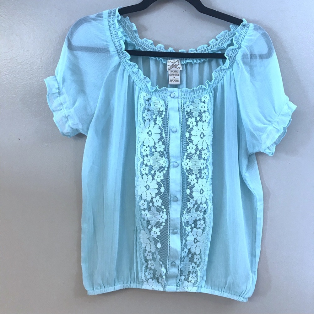 Eyelash Couture Blouse - Medium